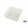 SET ORGANIZADOR COSMETIC 30X23X8cm TRANSPARENTE