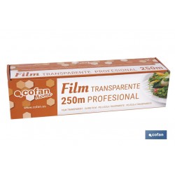 FILM TRANSPARENTE PROFESIONAL 250M 0.953KG