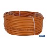 TUBO GAS FLEXIBLE NARANJA UNE 53539 Ø8x60 m