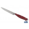 CUCHILLO VERDURAS  HOJA13cm MODELO AGUACEJO ROJO