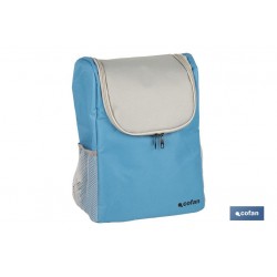 MOCHILA NEVERA COLOR AZUL/GRIS CLARO 10 L