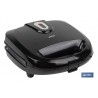 SANDWICHERA MULTIUSOS,GRILL Y GOFRERA 3 EN 1 PLACAS INTERCAMBIABLES  750W 24 X 22,8 X10,9 CM