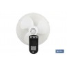 VENTILADOR DE PARED, TEMPORIZADOR, MANDO A DISTANCIA, 50 W