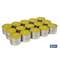 PACK DE 30 VELAS DE CITRONELA 12 G