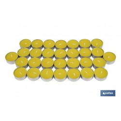 PACK DE 30 VELAS DE CITRONELA 12 G