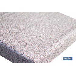 ROLLO DE HULE DISEÑO FLOR 1,40 X 20 M