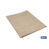 MANTEL ANTIMANCHAS RESINADO TEXTURA BEIGE  1,40 X 1,40M