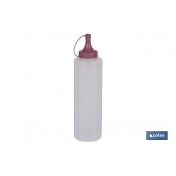 BOTELLA ACEITERA MODELO ALBAHACA 500 ML ROSA PALO 6X23cm venta unitaria