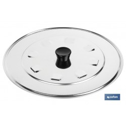 TAPA C/DESVAPO  ACERO INOX...