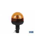 Luz Estacionaria Led Naranja| ECE R65 | Para soporte flexible de 12/24 V | Clasificación de Protección IP66